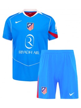 Atletico Madrid Replika Tredje Kläder Barn 2025-26 Kortärmad (+ byxor)
